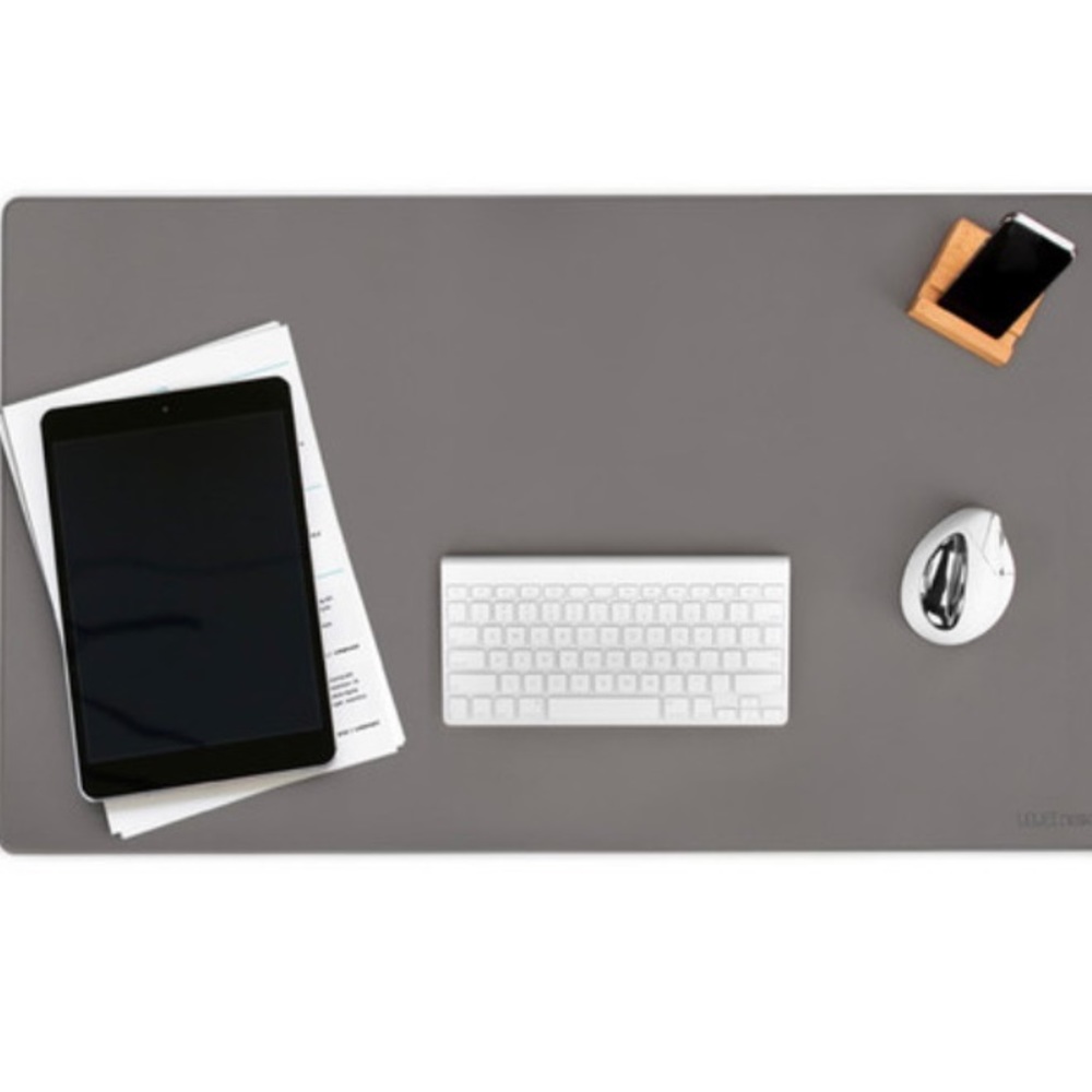 NWT Uplift desk writing pad, dark gray, 36”x20”.